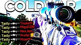 QUAD FEED WITH EVERY WEAPON in BLACK OPS COLD WAR!