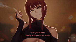 HentaiAnimeJOI - Making A Deal With Makima (CBT, Femdom, Kinky Fetish Discussion)