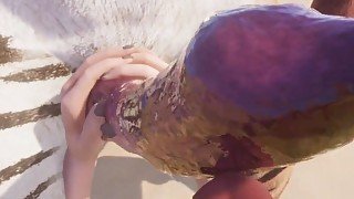 Wild Life / Furry Dick Sucking Female POV (Compilation)