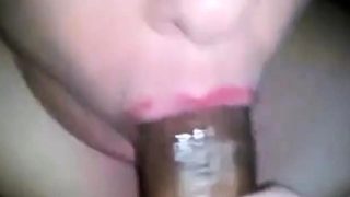 Fat Girl Loves BBC cum in her mouth