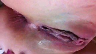 Wet Creamy Dripping Teen Pussy Dildo