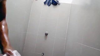 Jerking while taking a bath