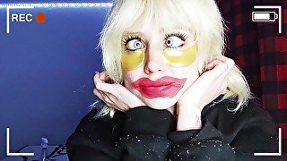 🔥 activated carbon face mask 🔥 Kawaii Dance (full movie) 🍓 ハンドマッサージ、背中マッサージ、自分を愛する 🍒