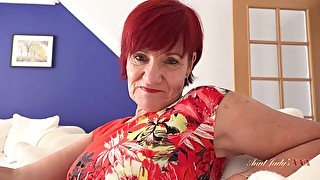 Aunt Judy's XXX - Your 64yo Big Tit Step-Auntie Mrs. Linda Catches you with a Dirty Magazine (POV)