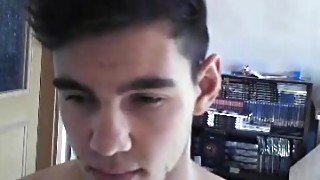 German gorgeous boy with long cock hairy ass on cam