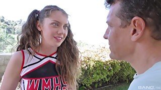 Hardcore fucking with gorgeous cheerleader Elena Koshka. HD