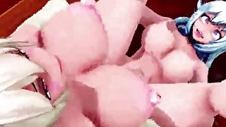 Futa Futanari Anal Huge Cumshots 3D Hentai