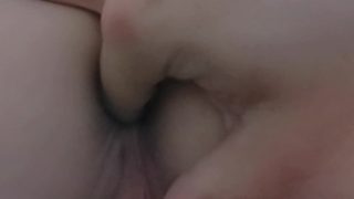 Ass play with the wife one finger