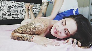 BG Erotic massage, blowjob and cum