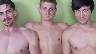 Jack Hunter Spitroast Fucked In 3some