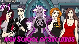 High School Of Succubus #1  Another New Adventure! [Halloween Special]