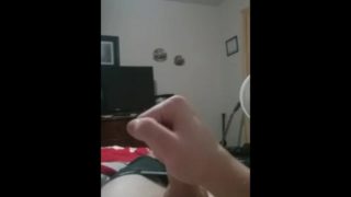 Caught on video jacking off