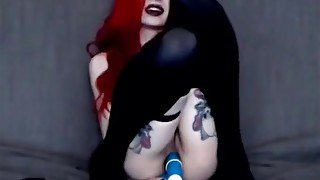 Pretty Redhead Webcam Masturbation Show