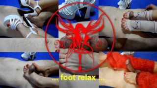 Teaser - Foot relax - footjob, foot domination,