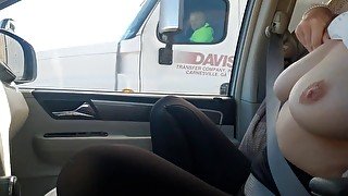 Flashing Truckers - Flashing Truckers HD Porn Search - Xvidzz.com