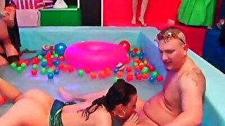 DRUNKSEXORGY - Horny sex dolls fucking at a party