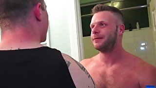 Studs Having Wild Raw Sex In Bathroom