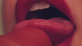 ASMR JOI  Worshipping Your Cock Until You CUM in my MOUTH and I Play With And SWALLOW EVERY DROP