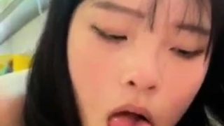 Kinky double japanese blowjob and hardcore fucking session