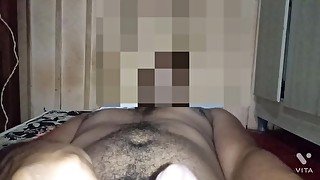 man masturbating without showing his face