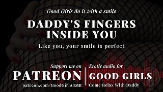 [GoodGirlASMR] Daddy's Fingers Inside You