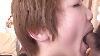 Busty MILF Meguru Kosaka Gets Her Shaved Pussy Creampied