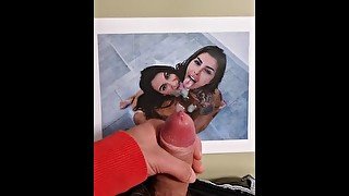 Danika Mori e Tami Minou Cum Tribute