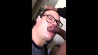 White Guy Sucking BBC