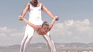 Anal Yoga In The Desert