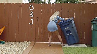 ExxxtraSmall - Cute Blonde Caught Spying