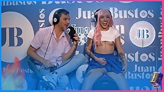 Ninna fire fit pink head big ASS Sucks like a WHORE  Juan Bustos Podcast