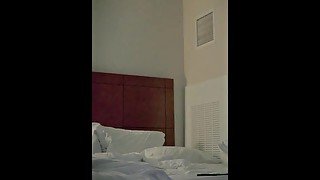 Caught masturbating in Hotel