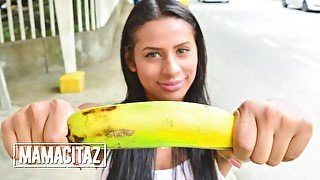 CARNEDELMERCADO - Perfect Ass Latina Indira Uma Rides Cock Like A Pro