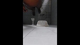 Public shower jerk off