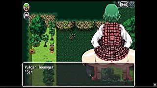 Yuka Scattred Shard Of The Yokai [PornPlay Hentai game] Ep.10 ass fingering in the forest while piss