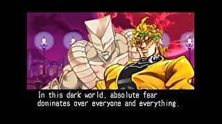 Jojo's bizarre Adventure (PS1) Arcade part 1 - Dio Brando