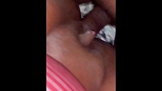 Ebony bbw gets fucked good squirts