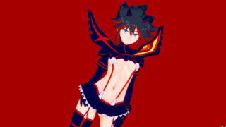 Ryuko Matoi SUCKS AND FUCKS (3D Hentai)