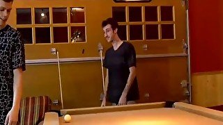 Twink fucked for losing a game of pool