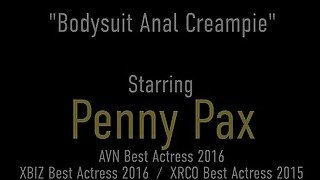 Redhead Anal Freak Penny Pax Gets Her Ass Dicked In Crotchless Bodysuit!