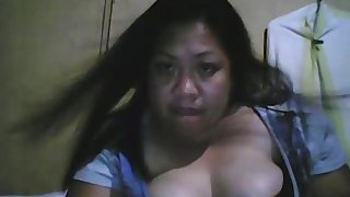 Filipino ugly big fatty whore show boobs