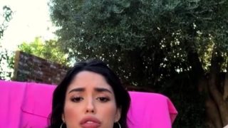 Latin chick slut Allison Toy masturbation