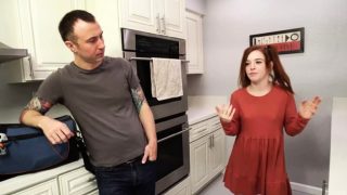 Handyman brute fucked redhead teen slut