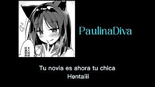 Tu novia gime como chica hentai para ti [ASMR]