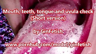 Mouth, teeth, vore, spit and tongue fetish of Jan and Feb (demos)