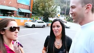 Three Girls Blowjob Strangers