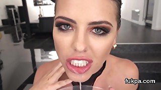 Adriana Chechik - Beautiful Babe In Unusual Butthole Open