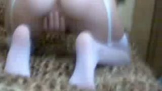 Webcam masturbation and blowjob