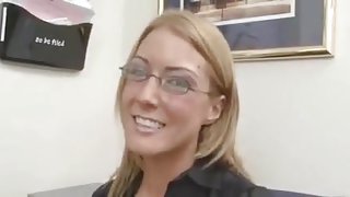 Job Interview turns to Lesbian sex