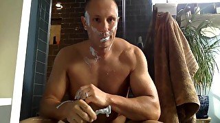 Daddy Showers And Shaves